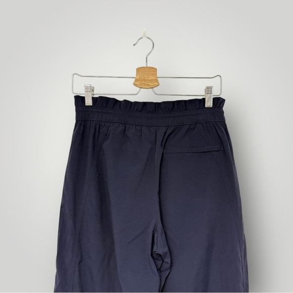 ATHLETA TREKKIE HIGH RISE PARACHUTE PANT Navy Blue Sz 4p - Picture 8 of 15